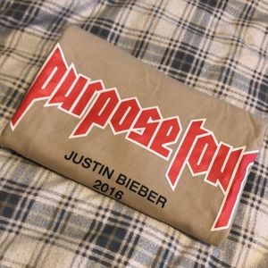 Justin Bieber 2016 Purpose Tour Shirt